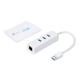 TP-Link UE330 USB 3.0 USB转RJ45 Gigabit 外接网路卡+集线器